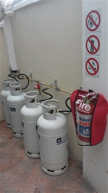 gas installation safety signage gas installers Constantia